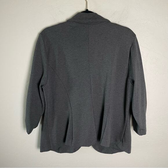 Torrid Grey Studio Ponte Tailored Fit Blazer Jacket 2X 11269061 - Picture 9 of 14